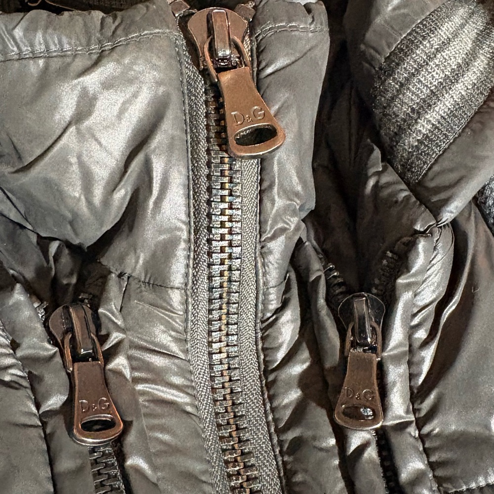 Dolce & Gabbana 2000s Archival Bomber Puffer Y2K Jacket Men’s S/M - Picture 12 of 16